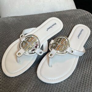 Pierre Dumas  white sandals